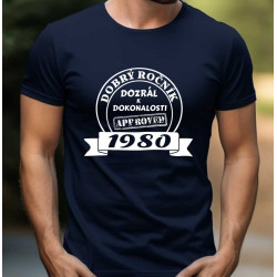 Pánské tričko - Ročník 1980 dozrál k dokonalosti