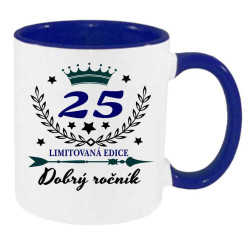 Hrnek - 25 let limitovaná edice s korunkou
