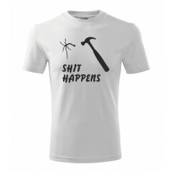 Pánské tričko Shit Happens, ideální dárek pro muže 