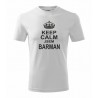 Pánské tričko Keep calm jsem barman