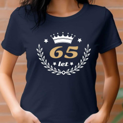 Dámské tričko k 65 narozeninám