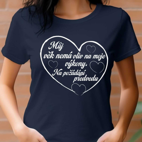 Dámské tričko k oslavě 80 narozenin