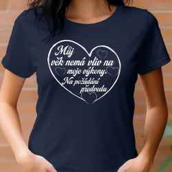 Dámské tričko k oslavě 45 narozenin - můj věk