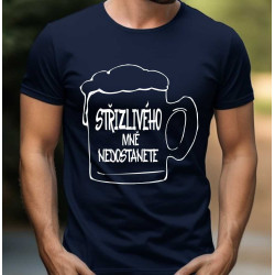 Pánské tričko pro pivaře - Střízlivého mně nedostanete v motivu piva