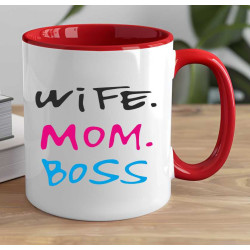 Hrnek pro mámu - Wife Mom Boss