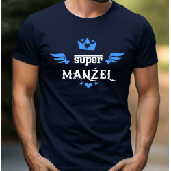 Pánské tričko - Super manžel s křidýlky