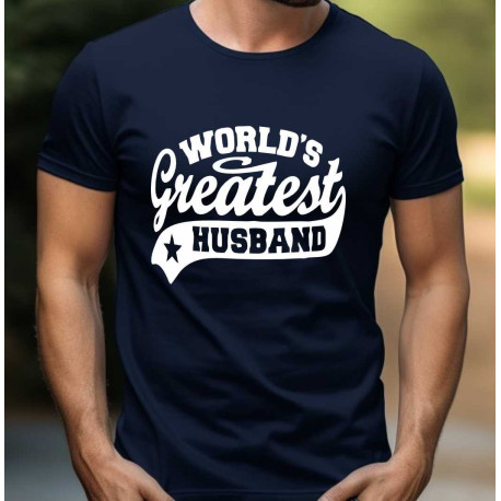 Pánské tričko - Nejlepší manžel z celého světa
