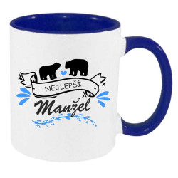 Hrnek - Nejlepší manžel s medvídky