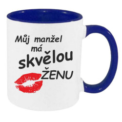 Hrnek Můj manžel má skvělou ženu
