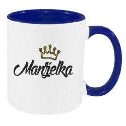 Hrnek pro manželku - manželka s korunkou