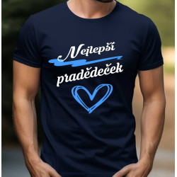 Tričko pro pradědu - Nejlepší pradědeček pod srdcem
