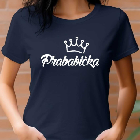 Dámské tričko - Prababička s korunkou 