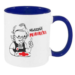 Hrnek pro prababičku - Karikatura prababičky