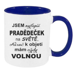Hrnek pro pradědu - Náruč k objetí mám vždy volnou