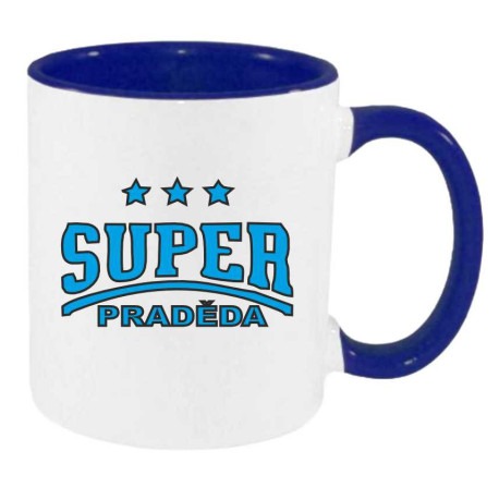 Hrnek pro pradědečka - Super praděda s hvězdičkama