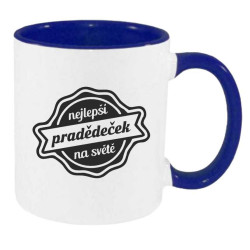 Hrnek pro pradědečka - Nejlepší pradědeček v ornamentu