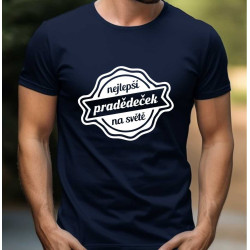 Tričko pro pradědu - Nejlepší pradědeček v ornamentu