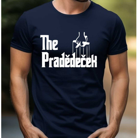 Tričko pro pradědu - Pradědeček ve stylu mafiána