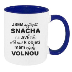 Hrnek - Jsem nejlepší snacha, náruč k objetí mám vždy volnou