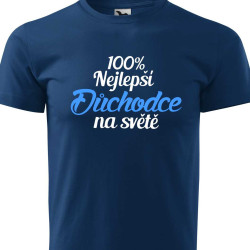 Pánské tričko - 100% nejlepší důchodce