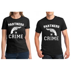 Trička pro páry Partners in Crime.