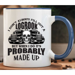 Hrnek -  Já někdy nevyplním cestovní knihu kamionu
