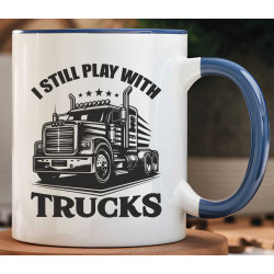 Hrnek - Stále si hraju s malými kamiony