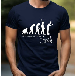Pánské tričko - Evoluce šéfkuchaře