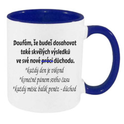 Hrnek - Důchodkyně výsledky