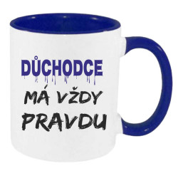 Hrnek - Důchodce má vždy pravdu
