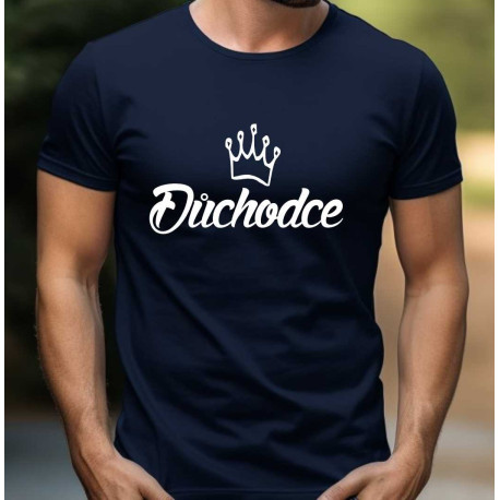 Pánské tričko - Důchodce s korunkou