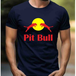 Pánské vtipné tričko - Pitbull parodie