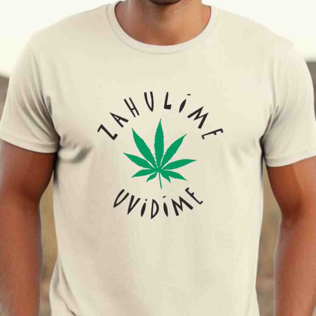 Pánské vtipné tričko - Zahulíme si a potom uvidíme