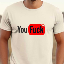 Pánské vtipné tričko - You F*CK