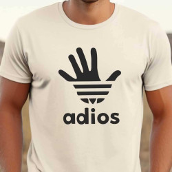 Pánské vtipné tričko - Adios