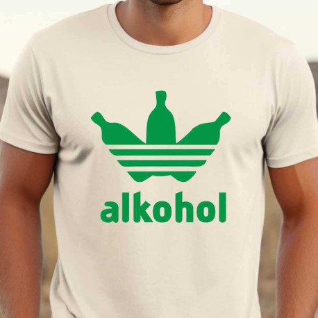 Pánské vtipné tričko - Alkohol