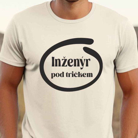 Pánské tričko - Inženýr pod tričkem