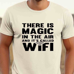 Pánské vtipné tričko - Kouzlo ve vzduchu