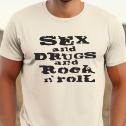 Pánské vtipné tričko - Rock and roll