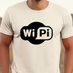 Pánské vtipné tričko - Ne Wifi ale Wipi