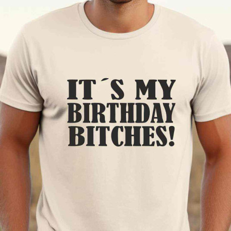 Pánské vtipné tričko - Dnes mám narozeniny