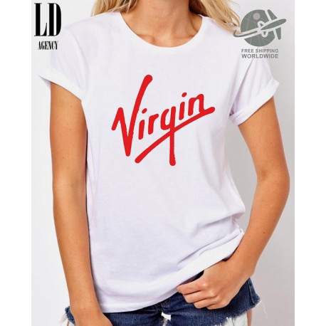 Virgin - Dámské tričko s potiskem virgin