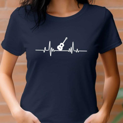 Dámské tričko – Tep srdce Kytary