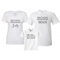 MAN BOSS - Pánské tričko s potiskem man Boss