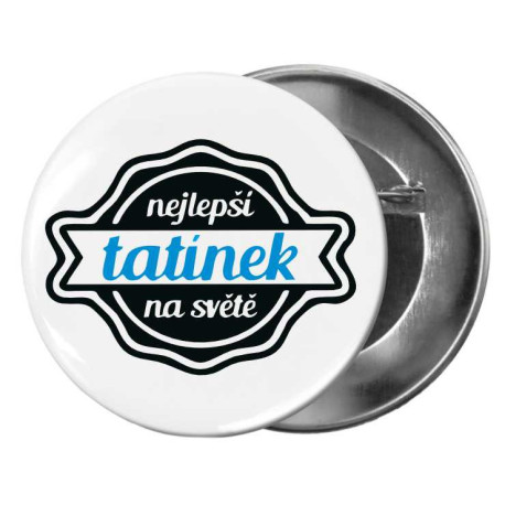 Placka - Nejlepší tatínek na světě v ornamentu