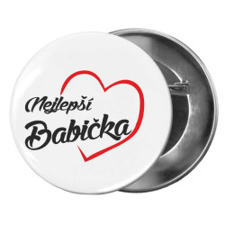 Placka - Nejlepší babička v srdíčku