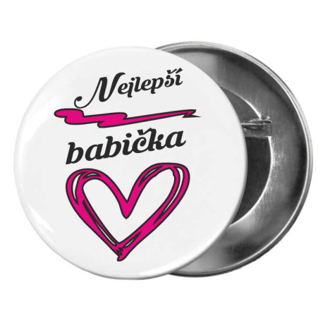 Placka - Nejlepší babička pod srdíčkem