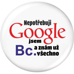 Placka - Nepotřebuji Google jsem bakalářka a znám všechno