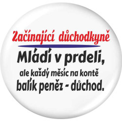 Placka - Začínající důchodkyně