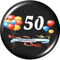 Placka - 50 let s balonky